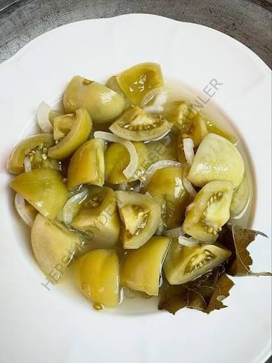 Yeşil Domates Turşusu (Ev yapımı)