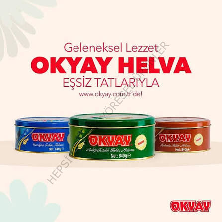 Okyay Antep Fıstıklı Tahin Helvası